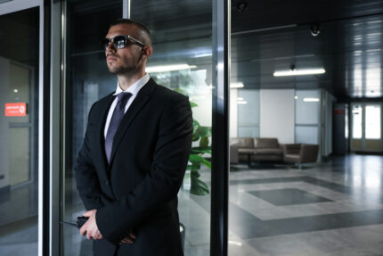 professional security guard in black suit standing 2026 07 24 00 28 36 utc